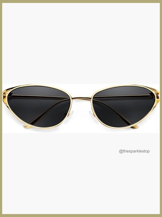 Metal Frame Cat Eye Sunglasses with UV400 Lenses main image 5